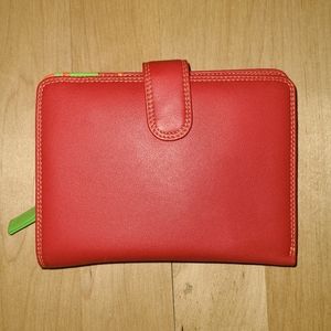 Mywalit Medium Snap Leather Wallet